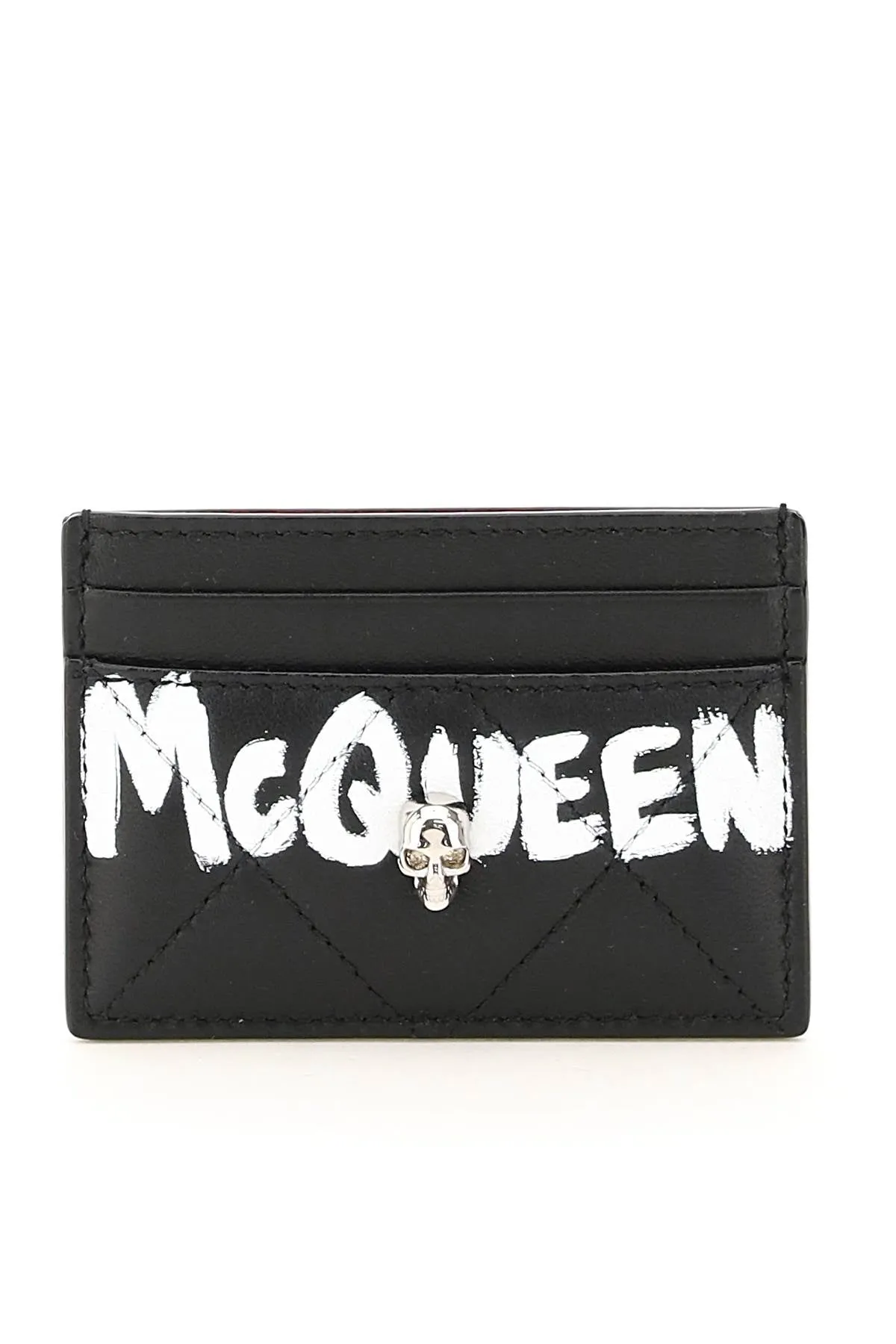 Alexander mcqueen graffiti logo cardholder