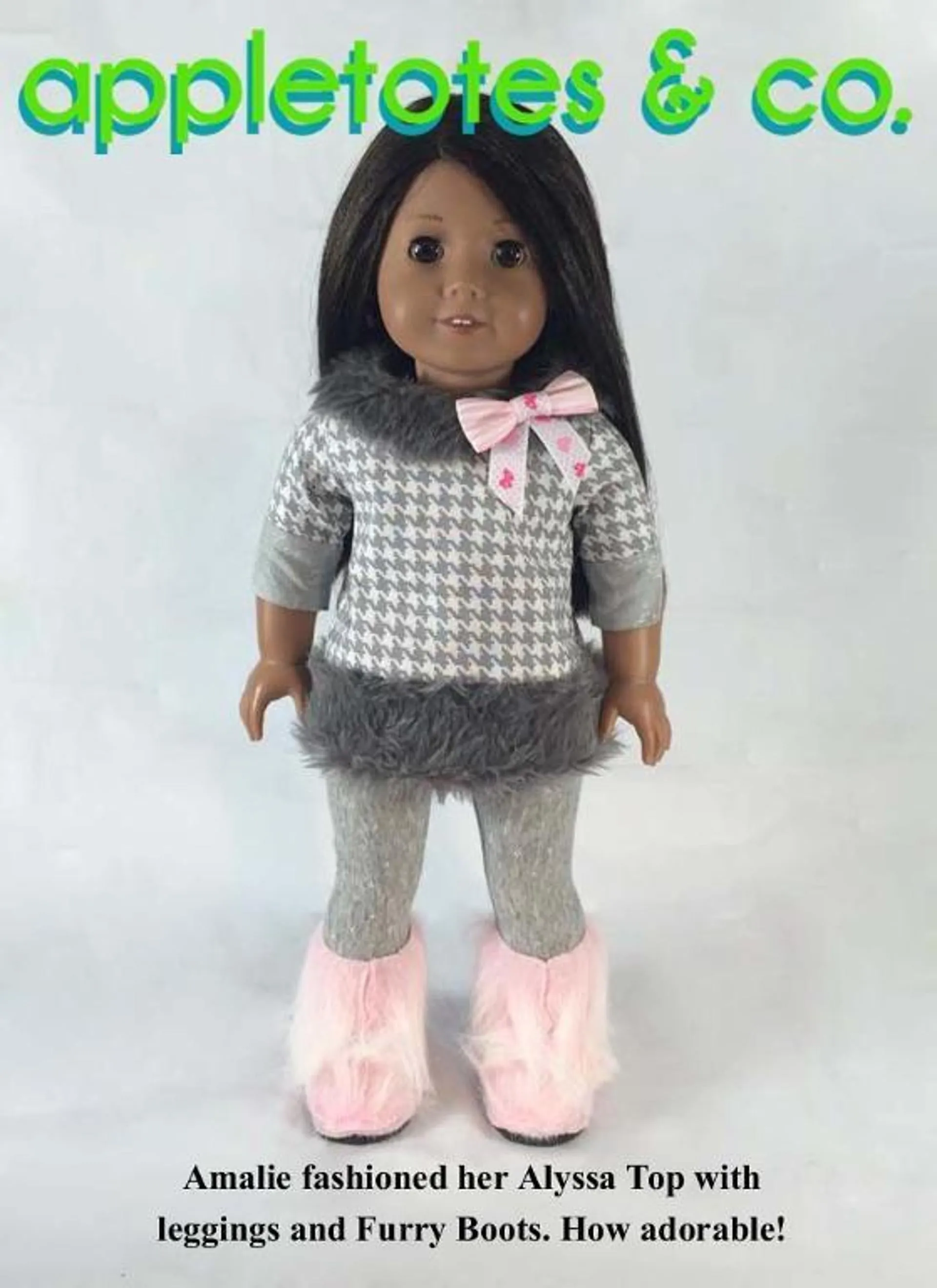 Alyssa Top Sewing Pattern for 18" Dolls