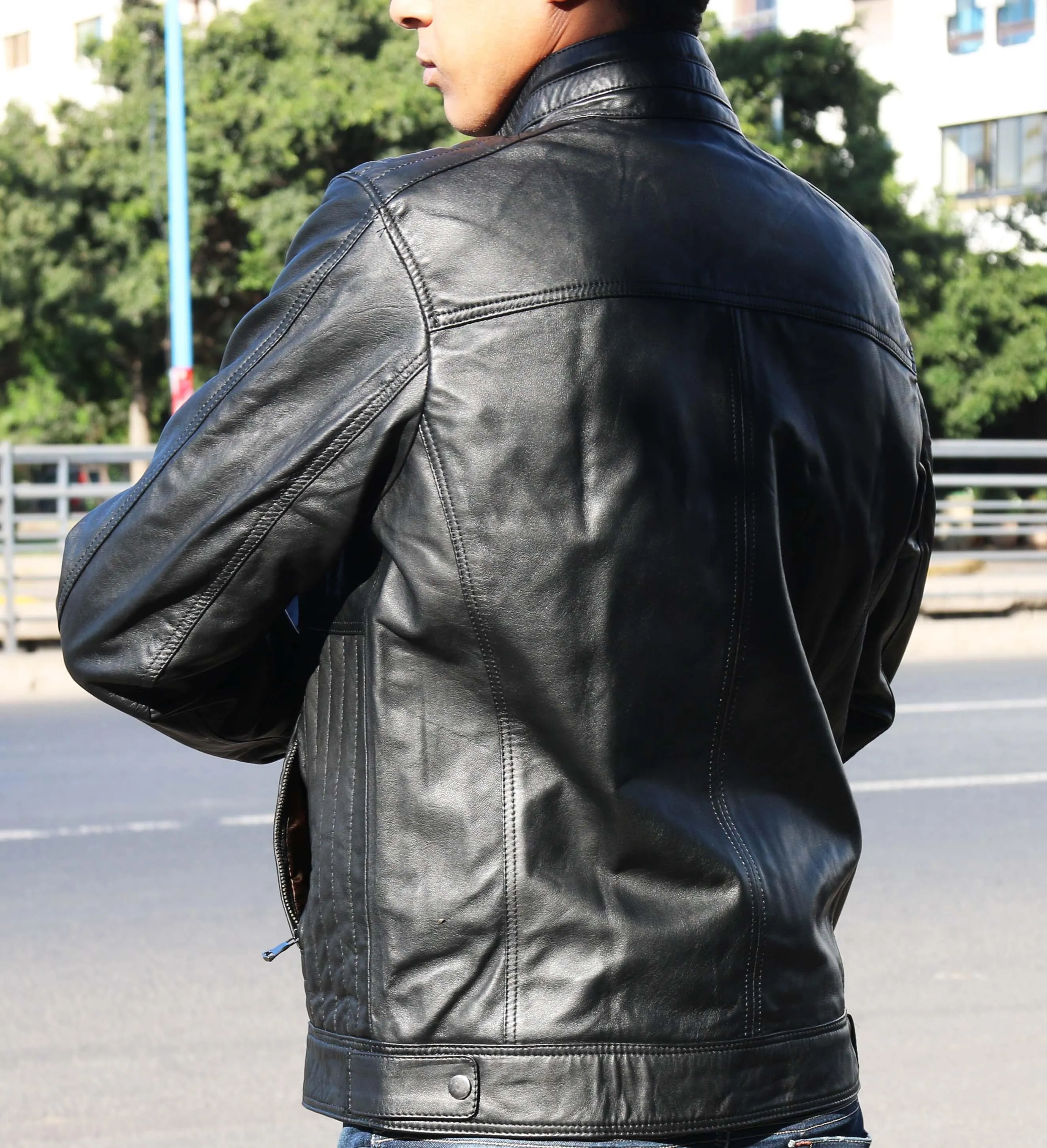 Artak- Leather Genuine Jacket for Men