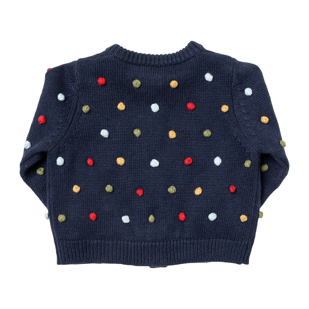 Baby Girls Maude Sweater - Navy