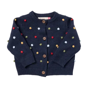 Baby Girls Maude Sweater - Navy