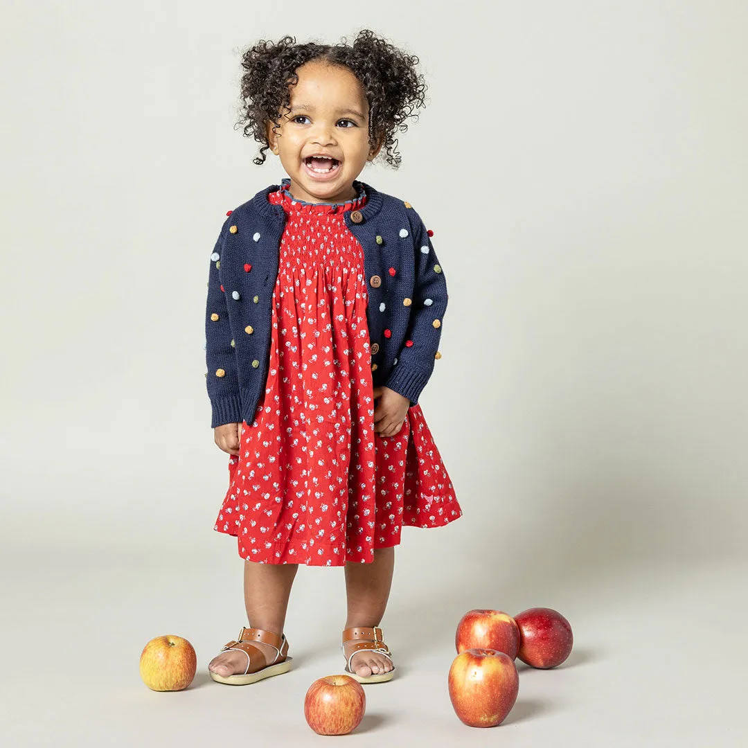 Baby Girls Maude Sweater - Navy