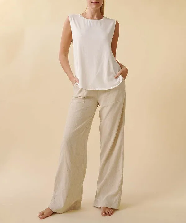 Bamboo Cotton Linen Pants