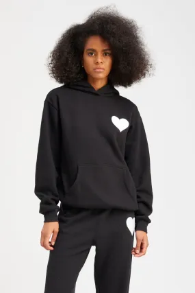 Black Heart Hoodie