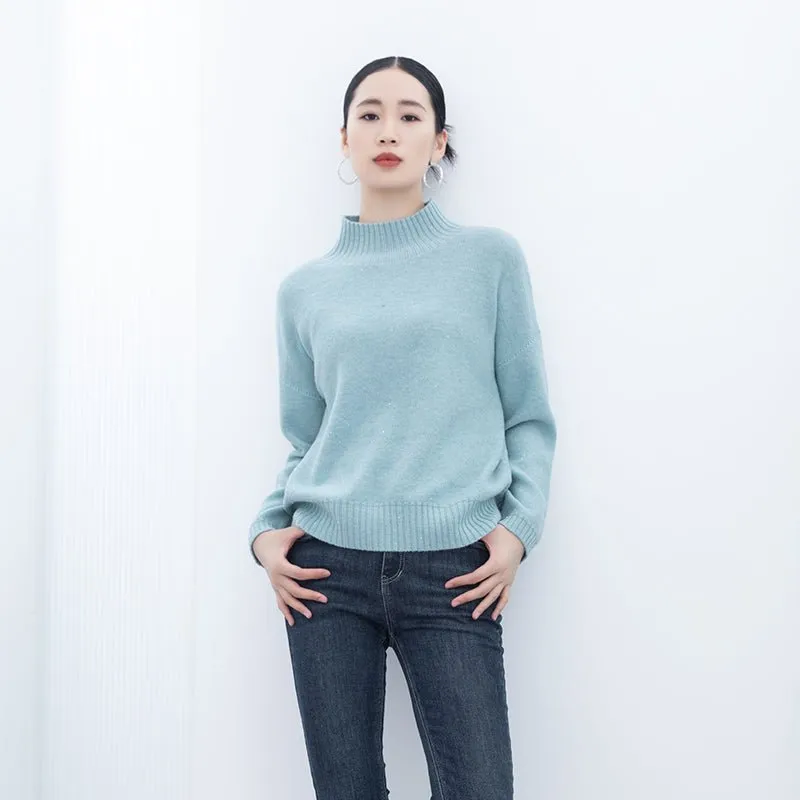 Blue Green Wool Sweater