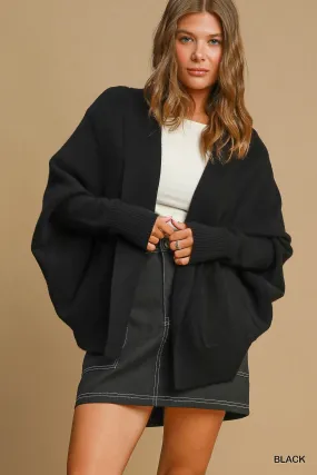 Boss Lady Set Cardigan - Black