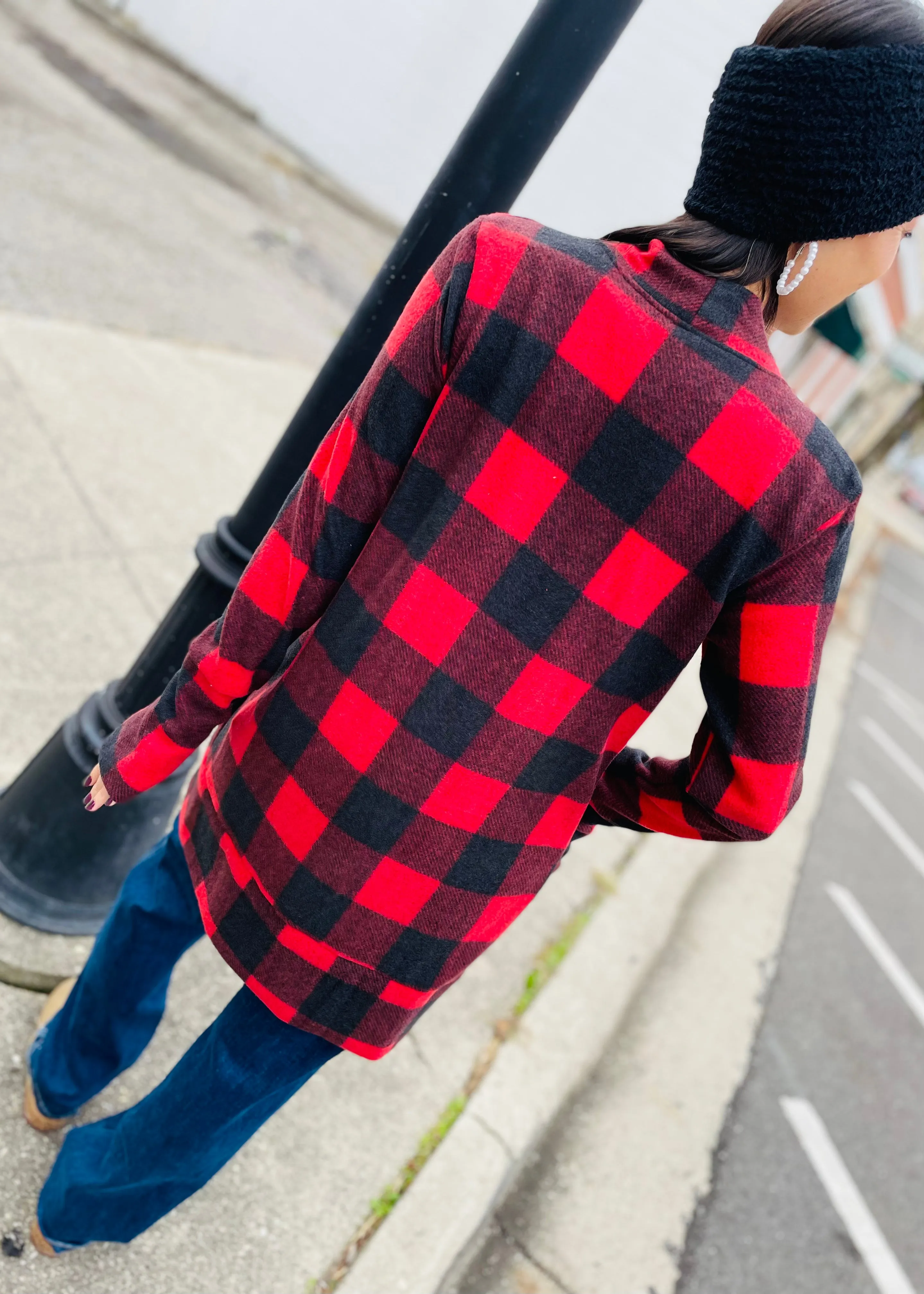 Buffalo Plaid Cardigan