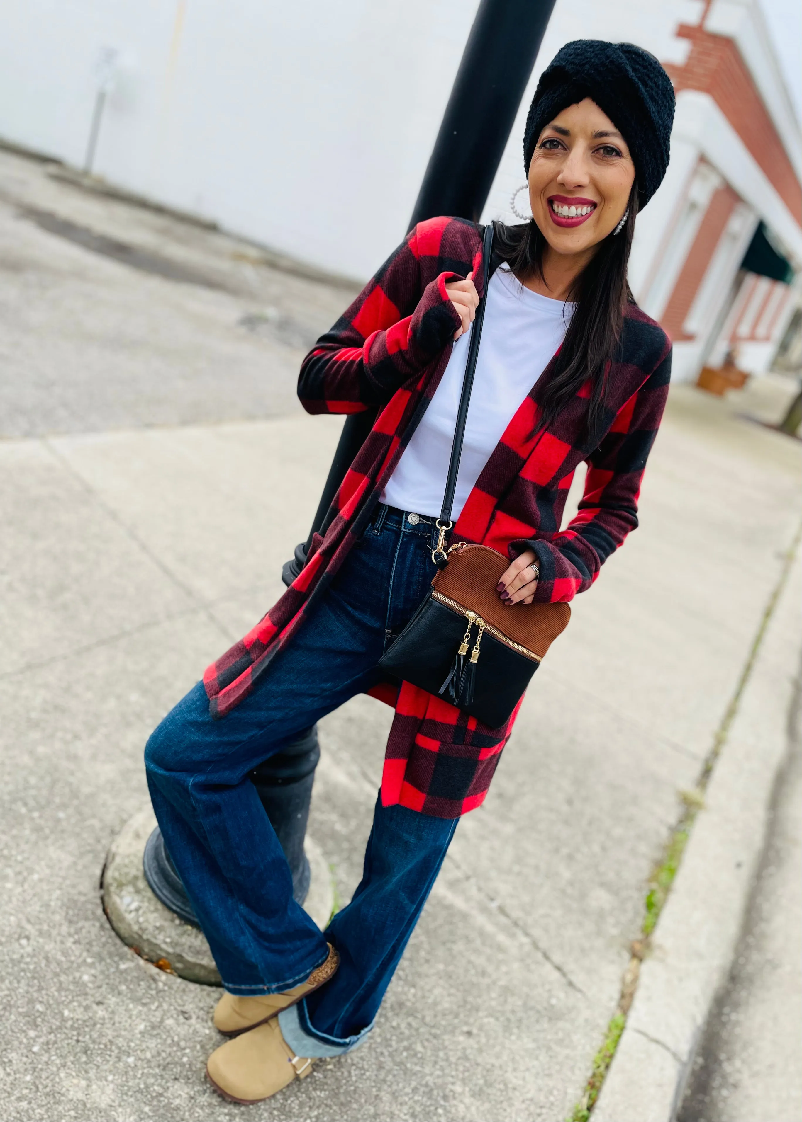 Buffalo Plaid Cardigan