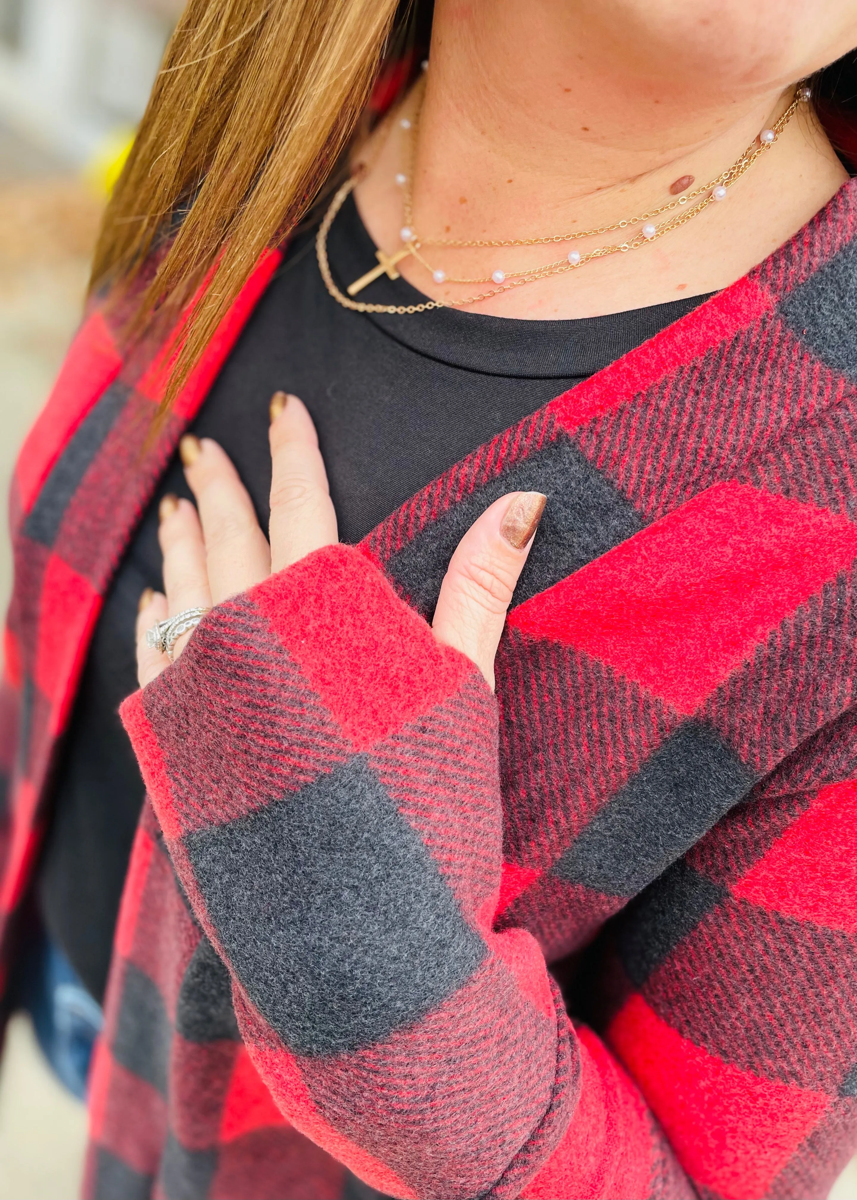 Buffalo Plaid Cardigan