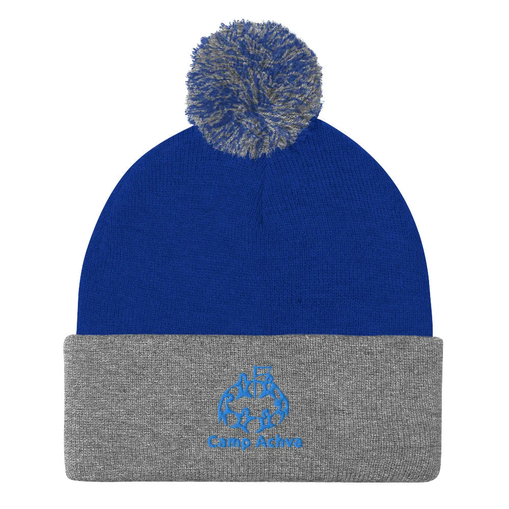 Camp Achva Pom-Pom Beanie