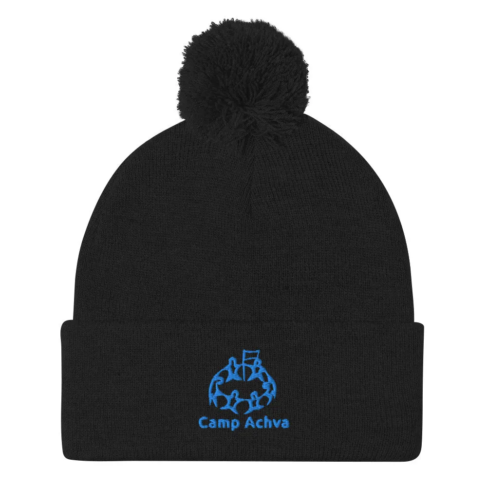 Camp Achva Pom-Pom Beanie