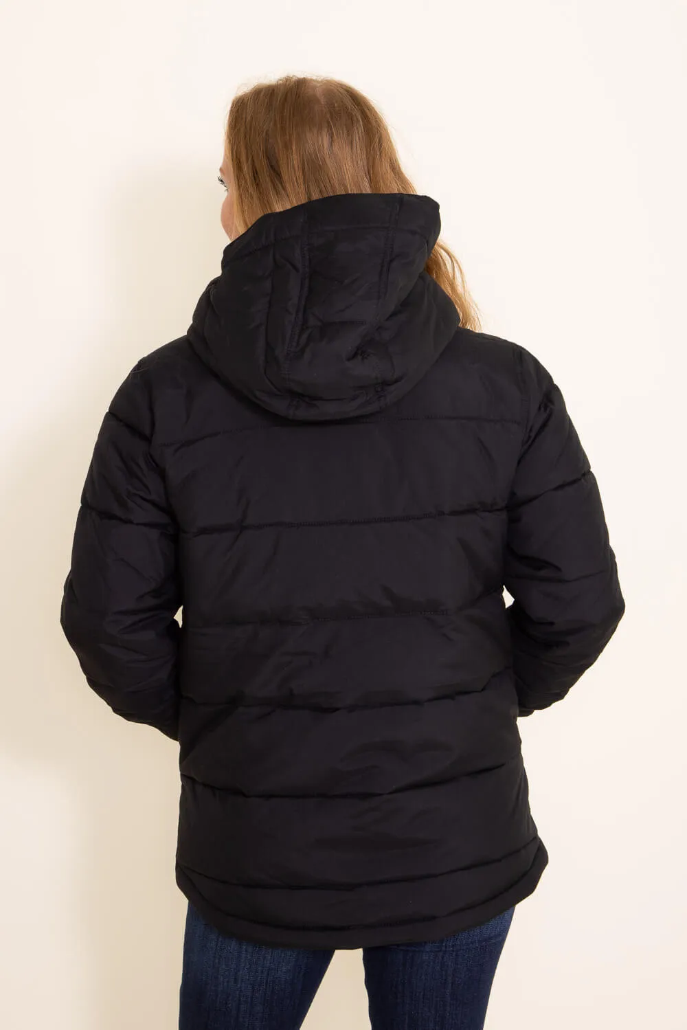 Carhartt Relaxed Fit Midweight Utility Jacket for Women in Black | 105457-N04