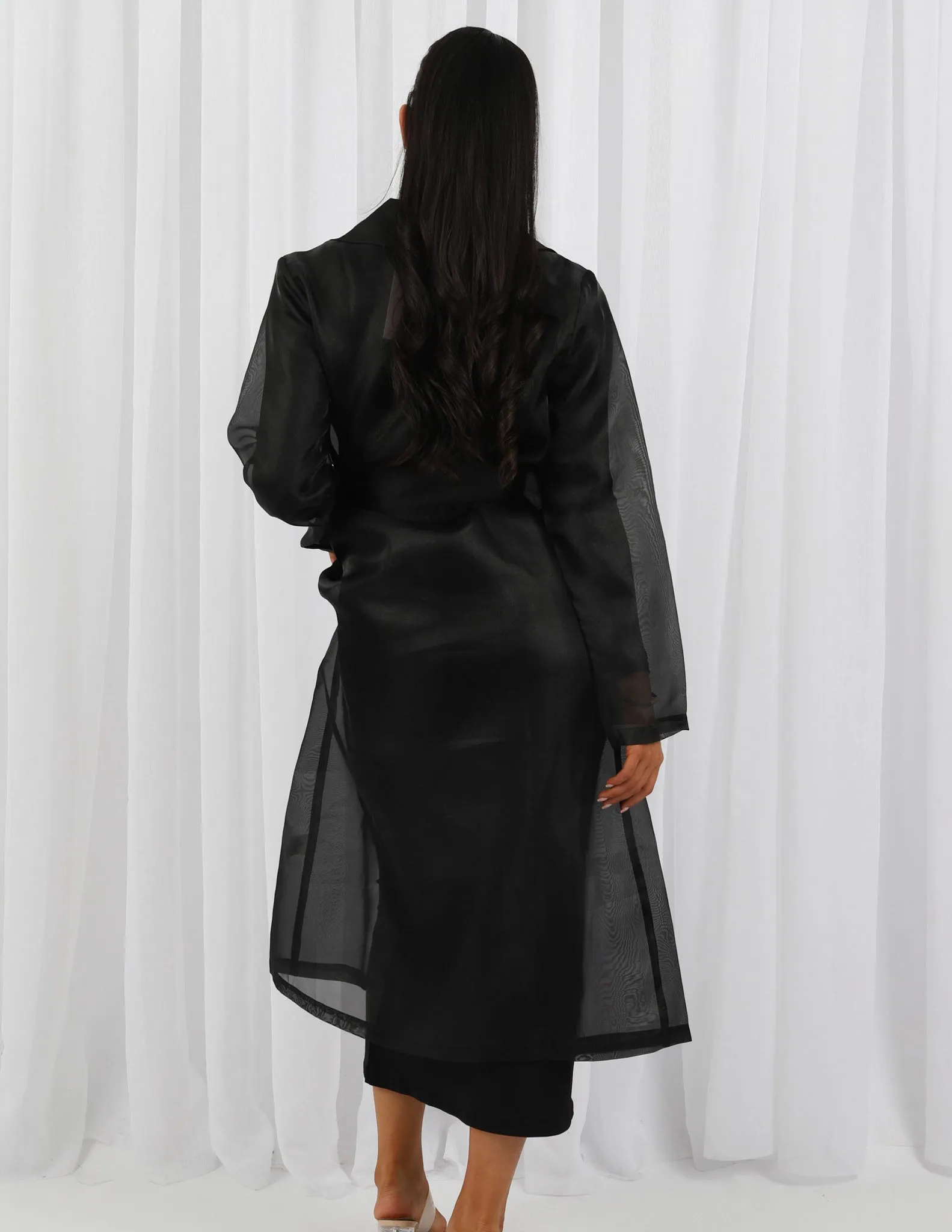 Charmaine Sheer Trench