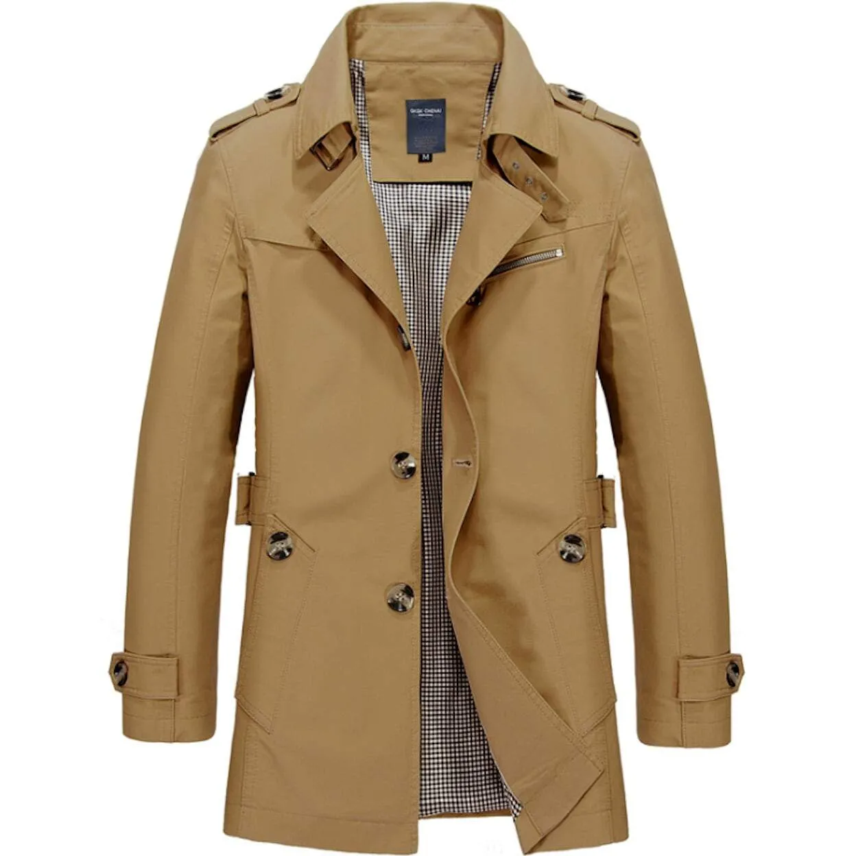 Classic Men's Trench Coat