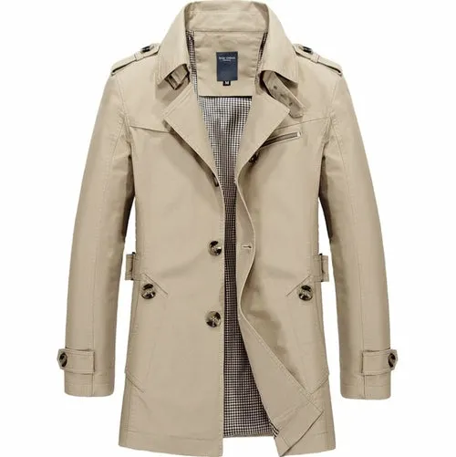 Classic Men's Trench Coat