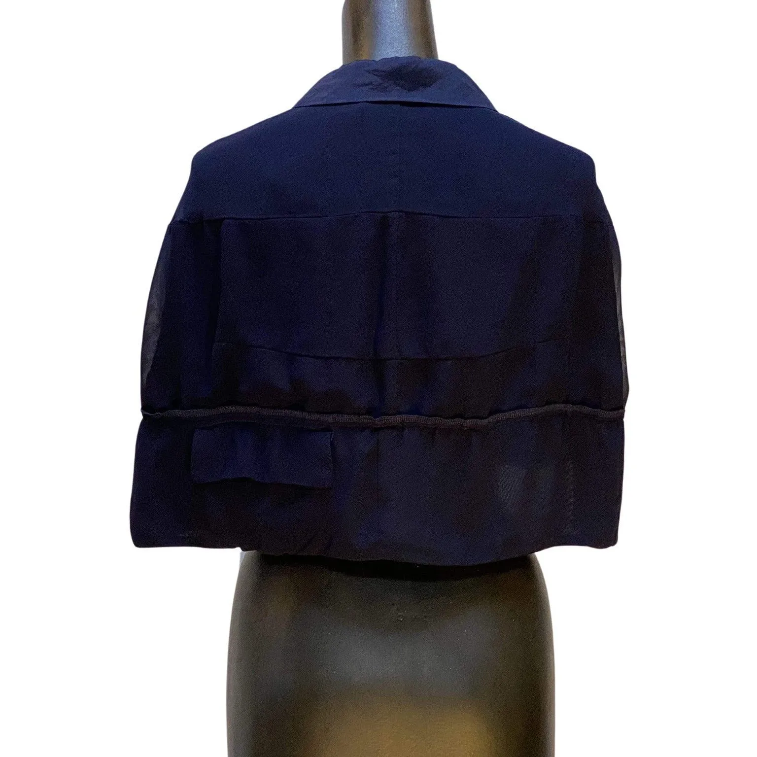 Comme des Garçons Navy Capelet