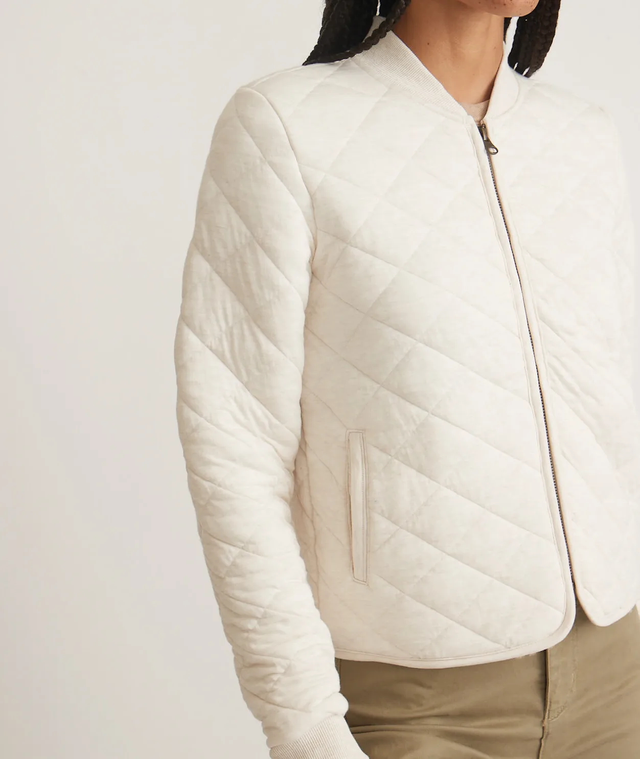 Corbet Quilted Bomber