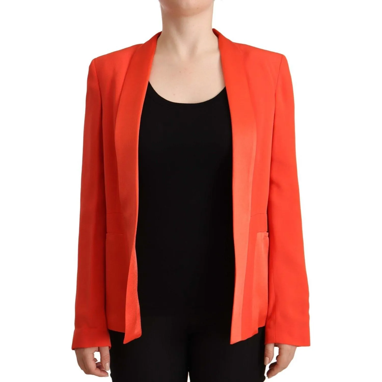 CO|TE Elegant Orange Overcoat Long Sleeves Jacket