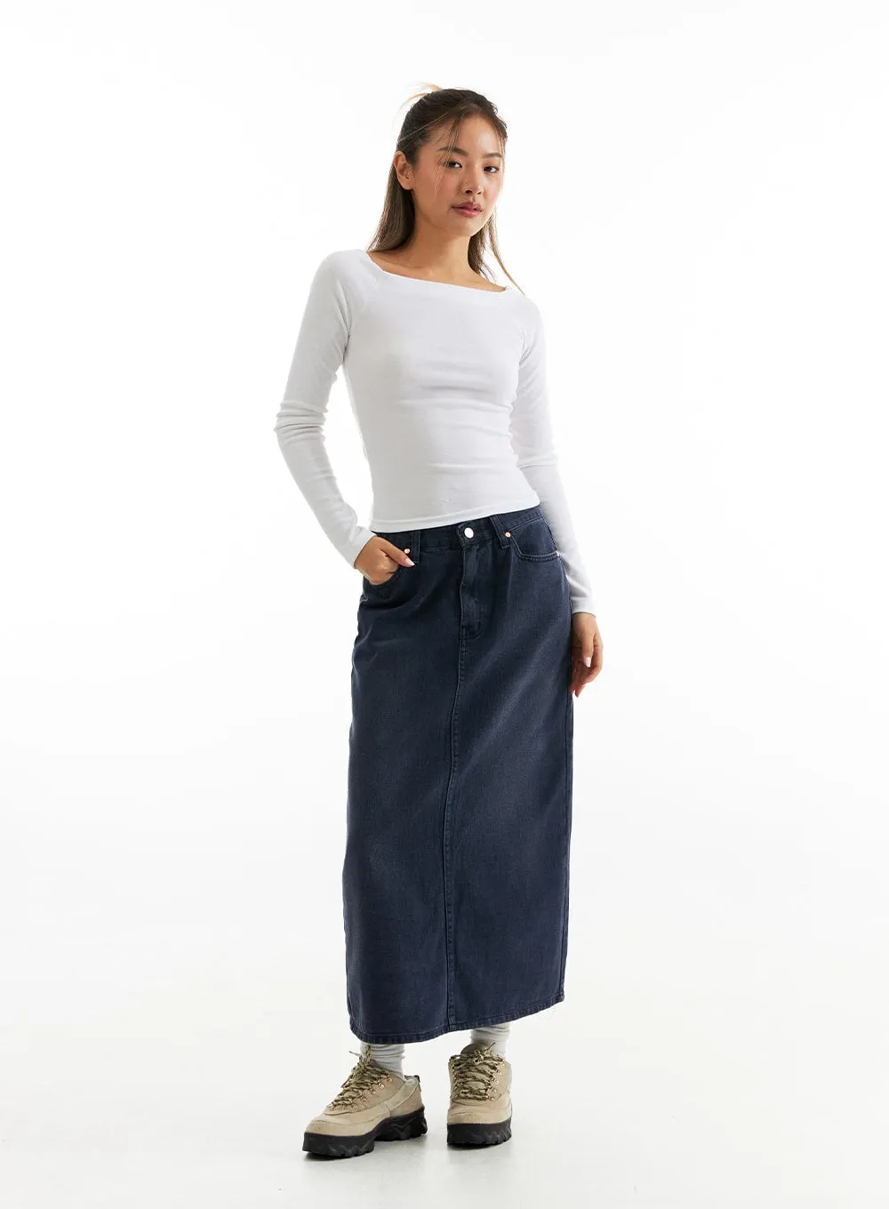 Cotton Bliss Maxi Skirt CO313