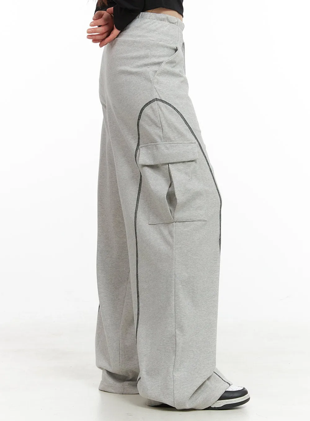 Cotton Cargo Stitch Sweatpants CG419