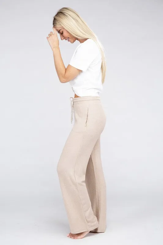 Cozy Brushed Terry Lounge Pants