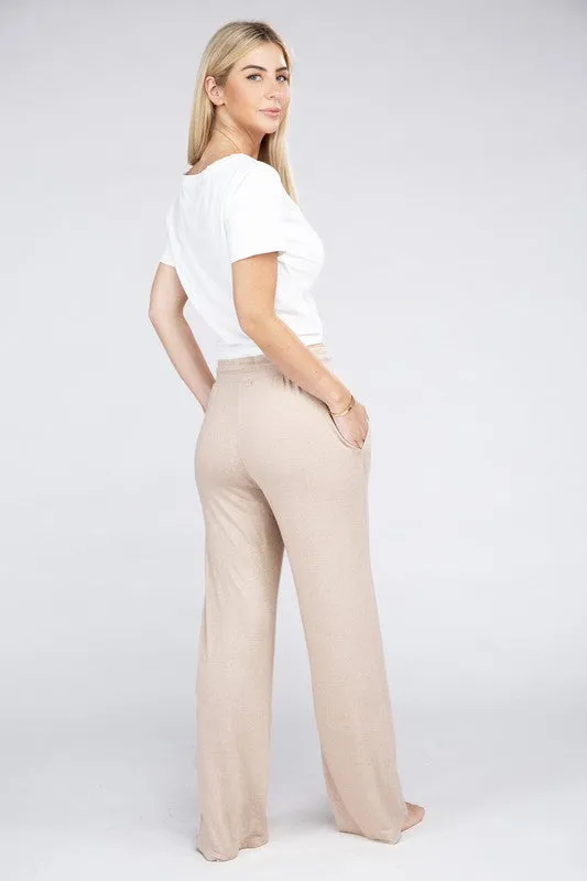 Cozy Brushed Terry Lounge Pants