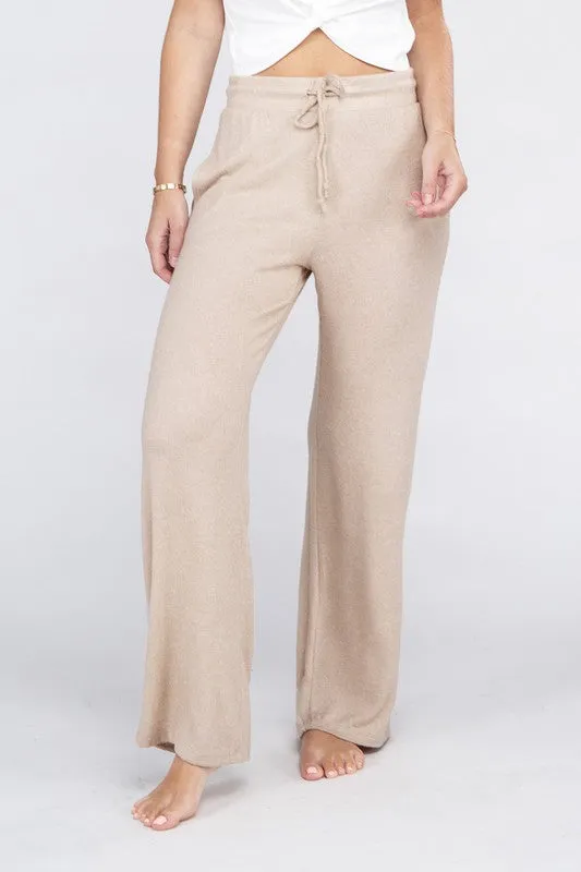 Cozy Brushed Terry Lounge Pants