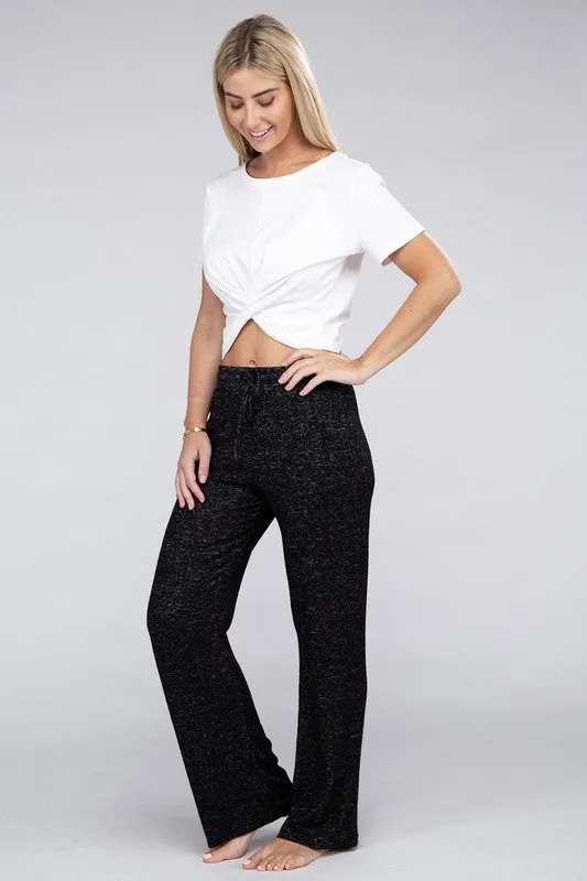 Cozy Brushed Terry Lounge Pants