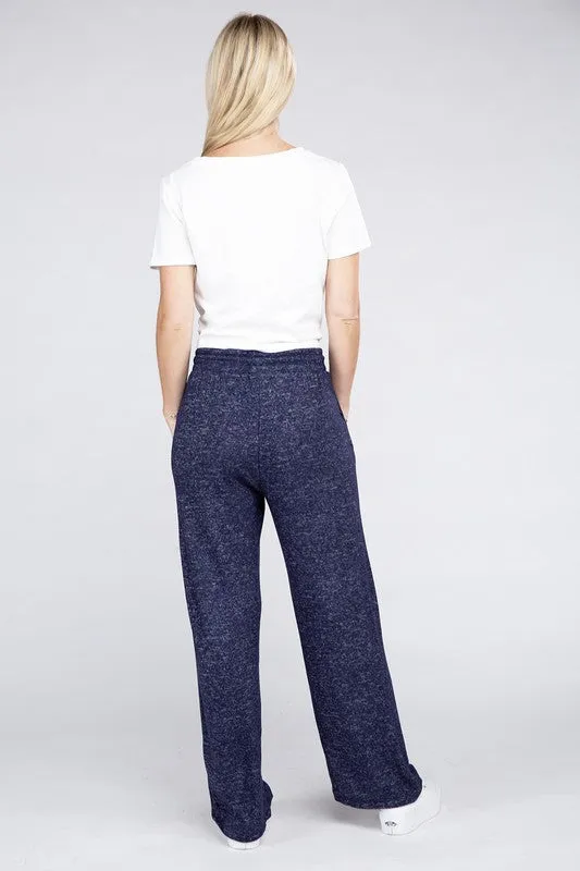 Cozy Brushed Terry Lounge Pants