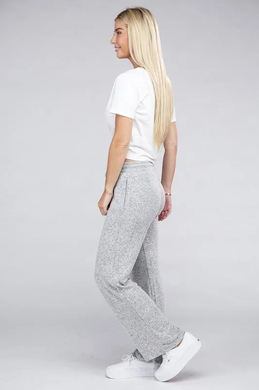 Cozy Brushed Terry Lounge Pants