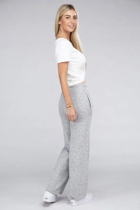 Cozy Brushed Terry Lounge Pants