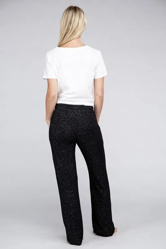 Cozy Brushed Terry Lounge Pants