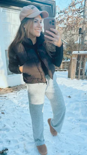 Cozy Brushed Terry Lounge Pants