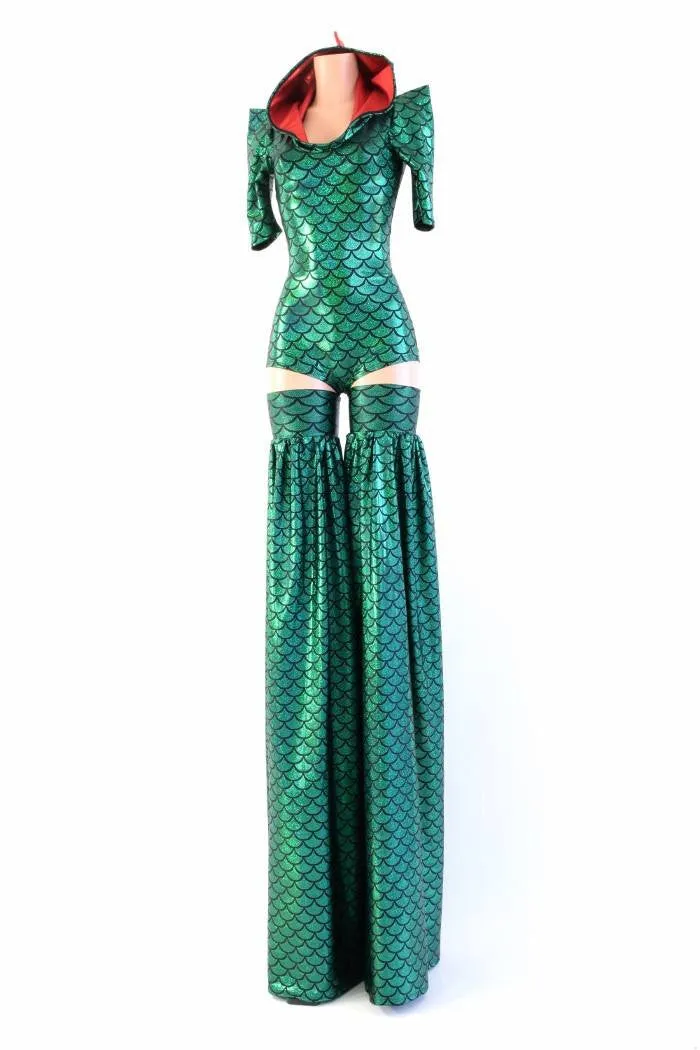 Crocodile Stilting Costume