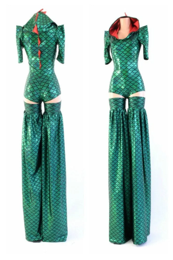 Crocodile Stilting Costume