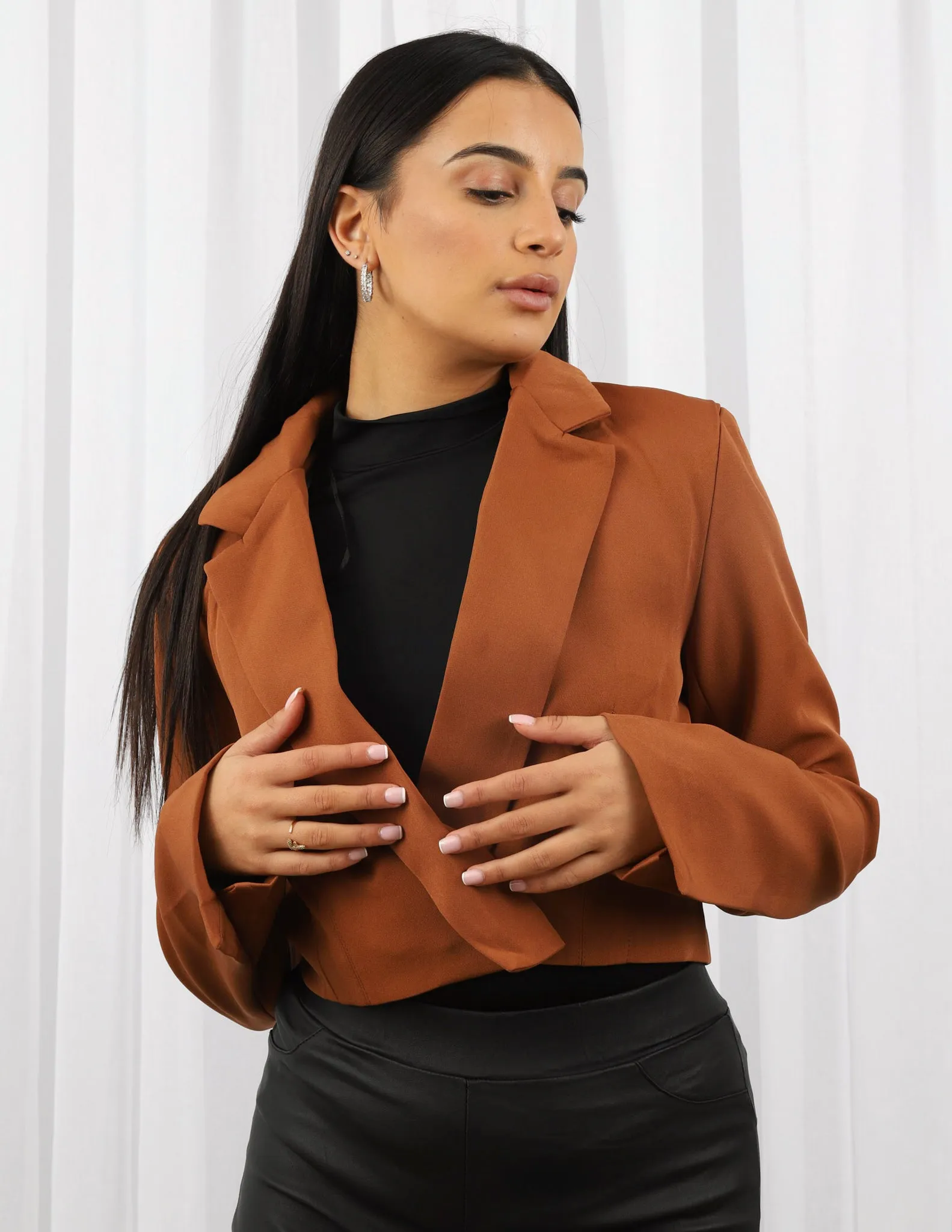 Crop Tux Jacket