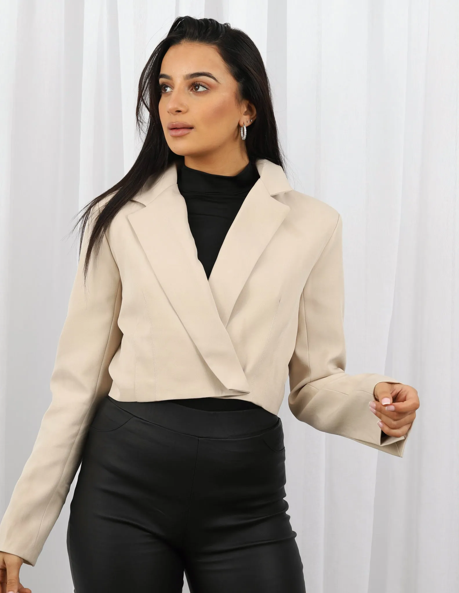 Crop Tux Jacket