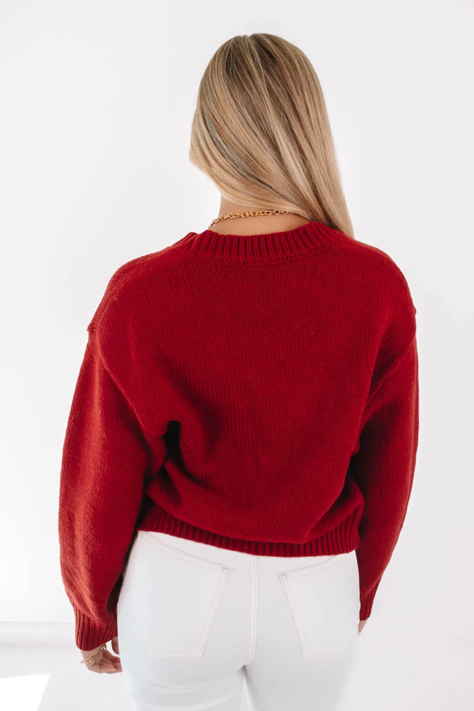 Cruise Control Sweater - Red