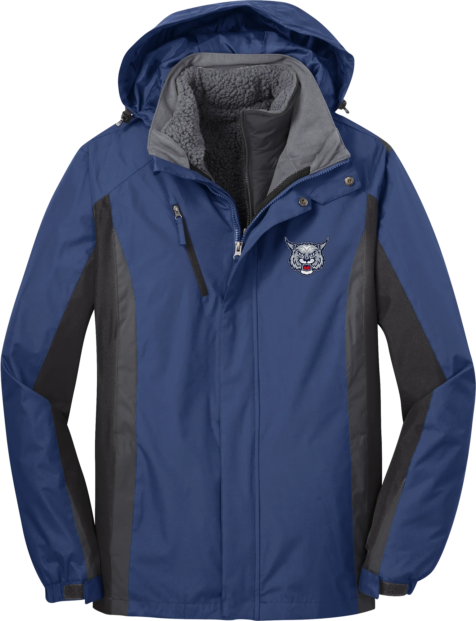 CT Bobcats Colorblock 3-in-1 Jacket