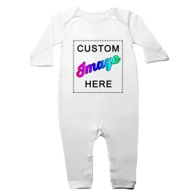 [Custom Image] Baby Romper I Sleeper I Three Quarter Sleeve