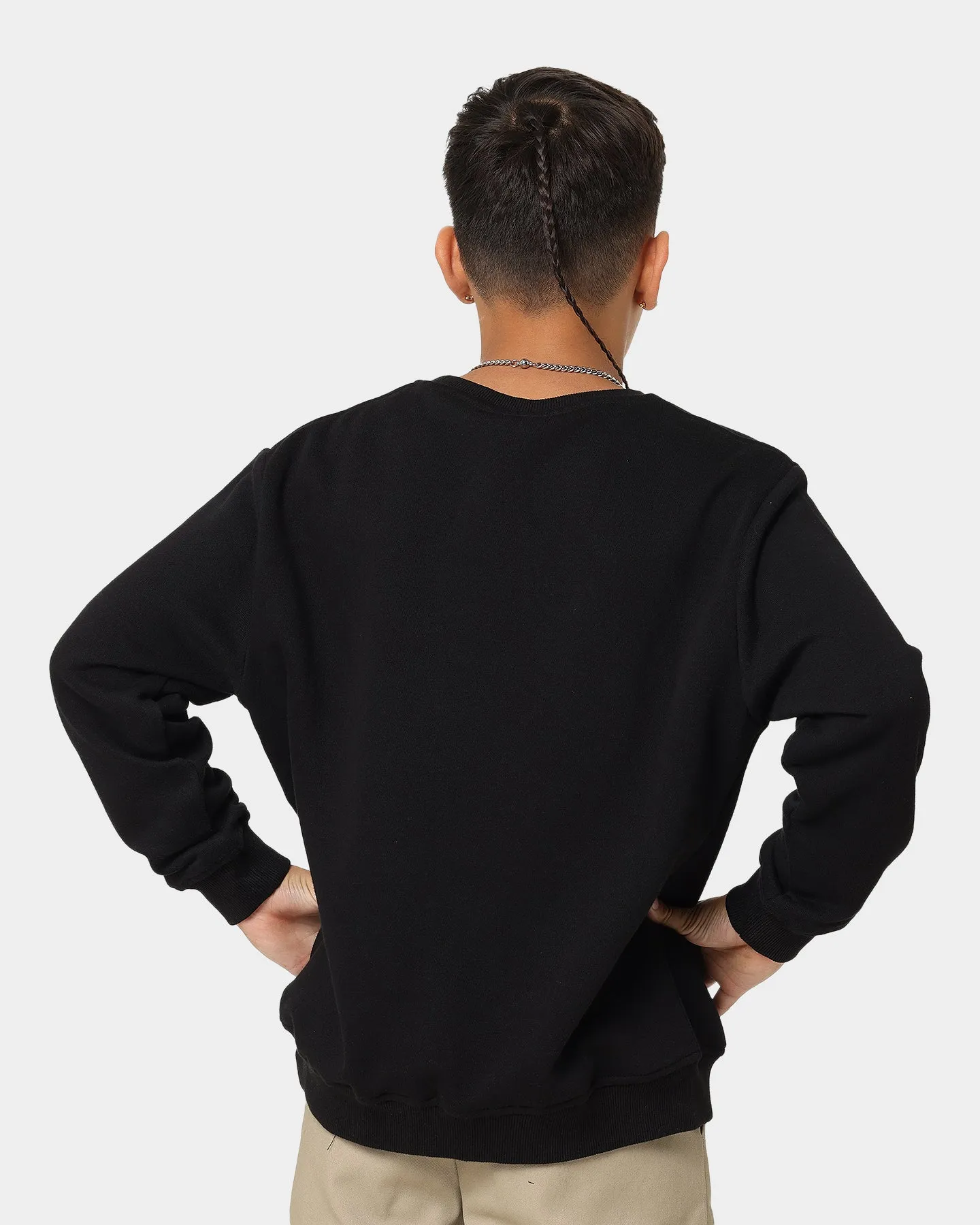 Dickies Kids' Longview Crewneck Black