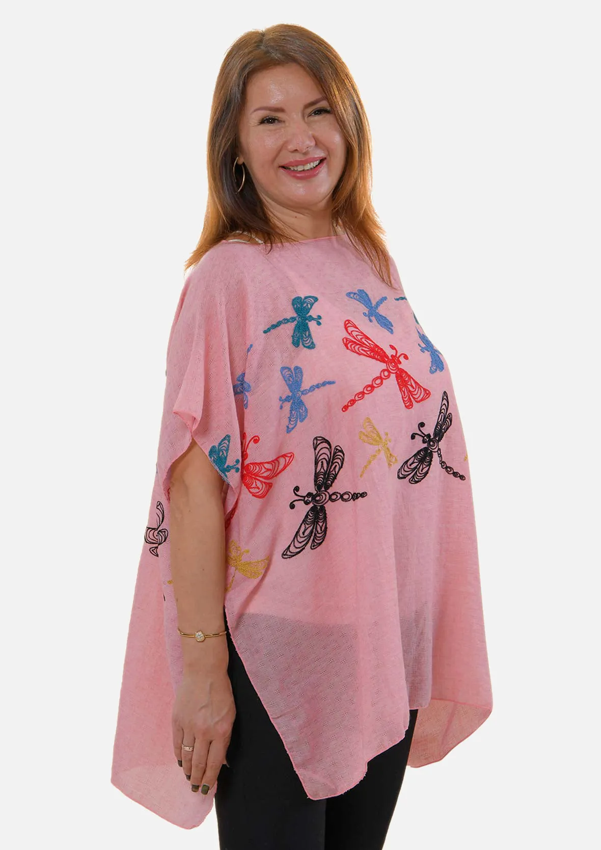 Dragonfly Embroidered Kaftan