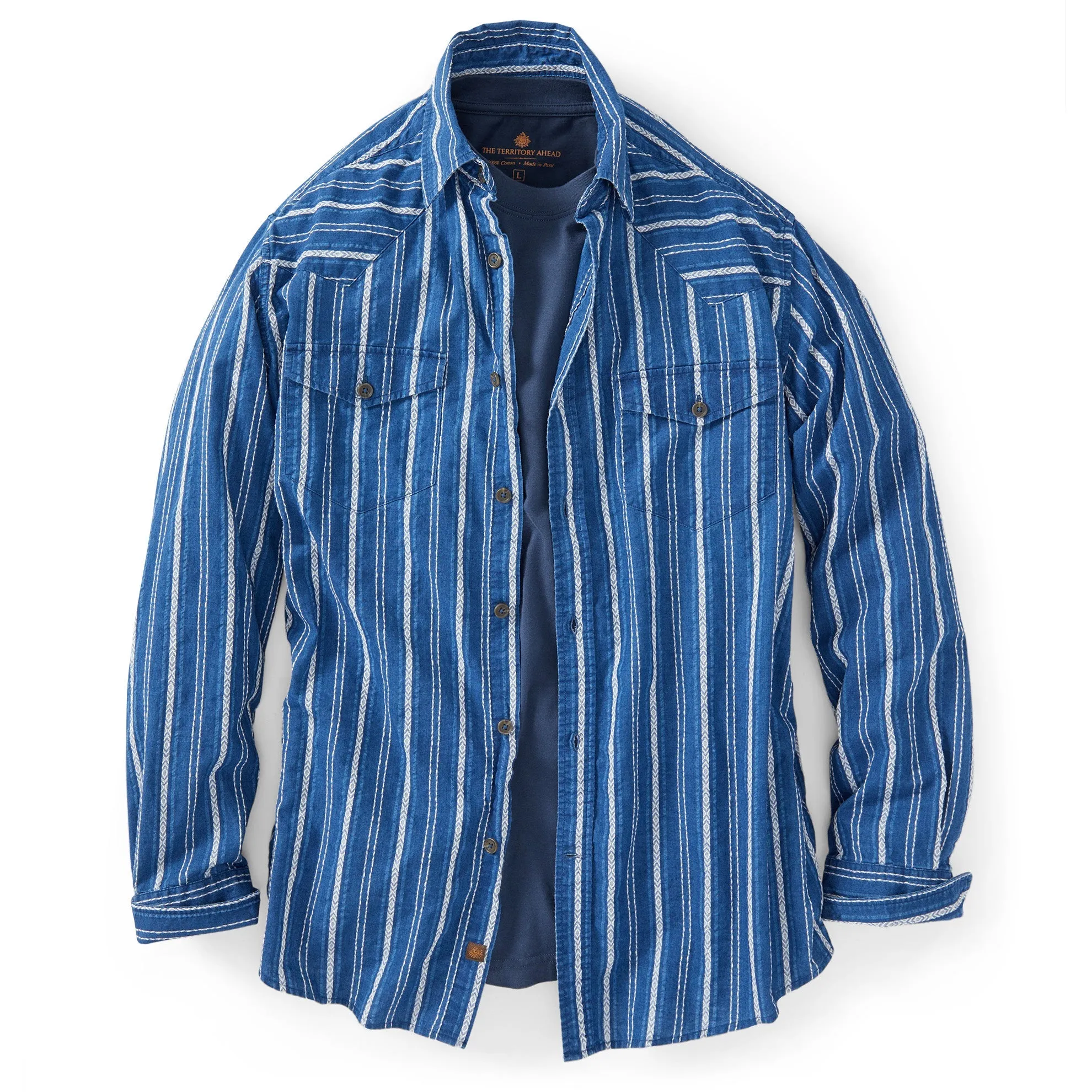 Durango Dobby Stripe Shirt - Tall