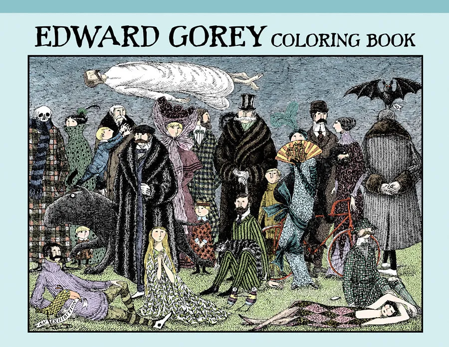 Edward Gorey Coloring Book