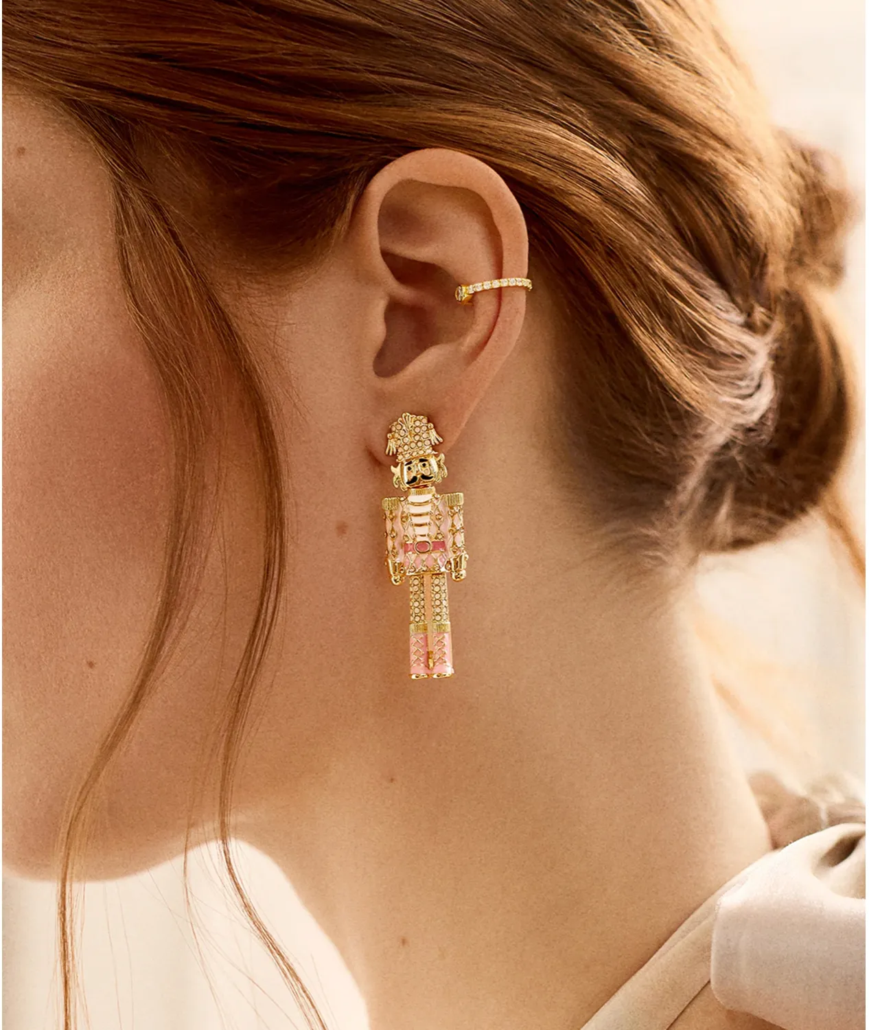 En Pointe Nutcracker Winter Guard Earrings