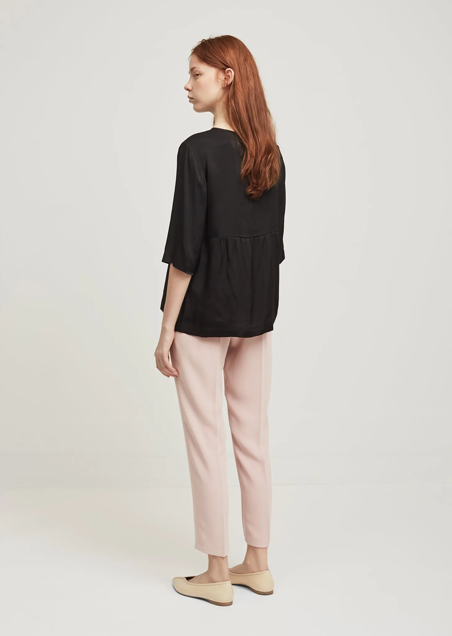 Fluid Etage Empire Waist Top