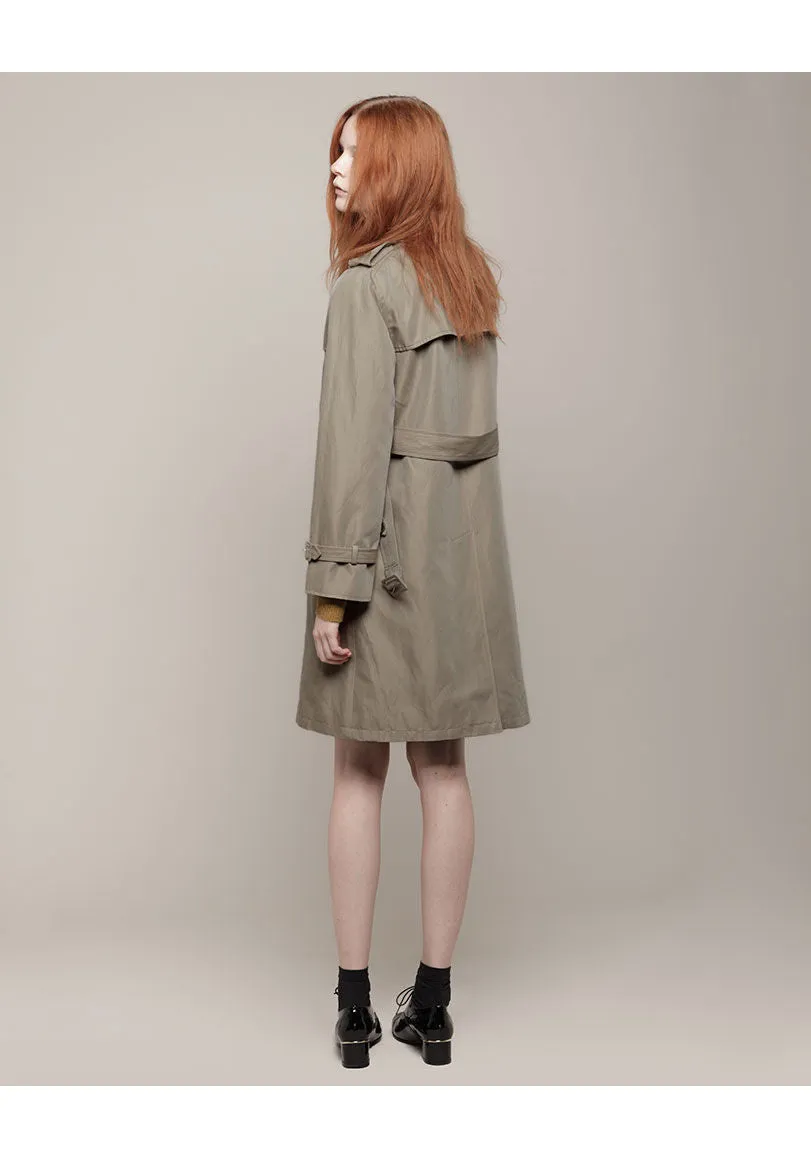 Gabardine Trench Coat