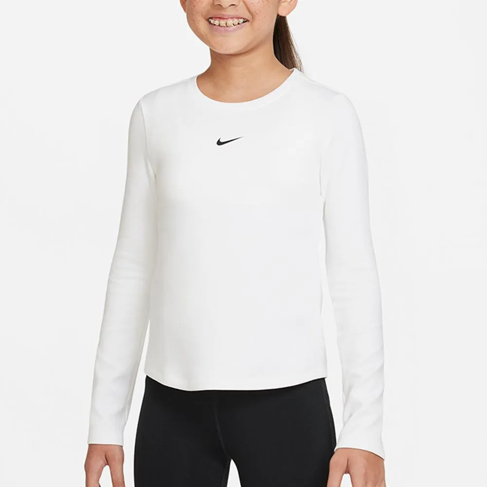 Girls' Therma-FIT One Long-Sleeve Training Top