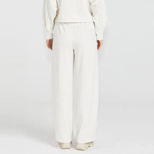 Giselle Sweatpant - Cream Fleck