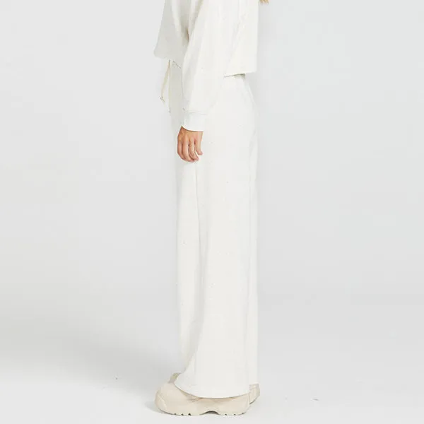 Giselle Sweatpant - Cream Fleck